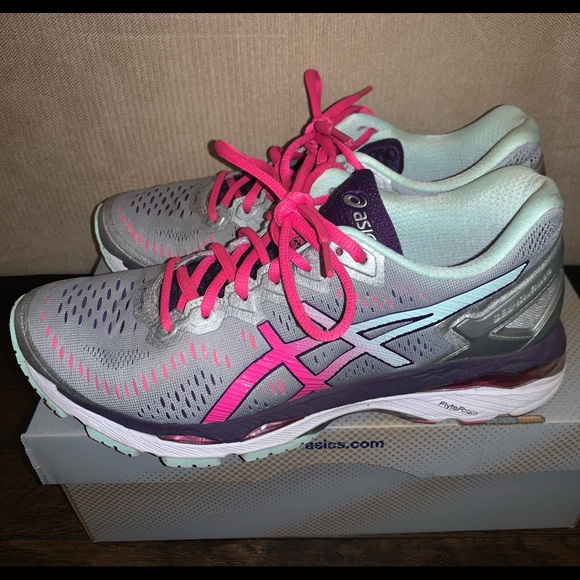 ASICS Gel Kayano 23 running shoes size 9 - Picture 1 of 7